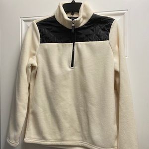 Women’s/Ladies Chaps Fleece Zip Pullover NEW